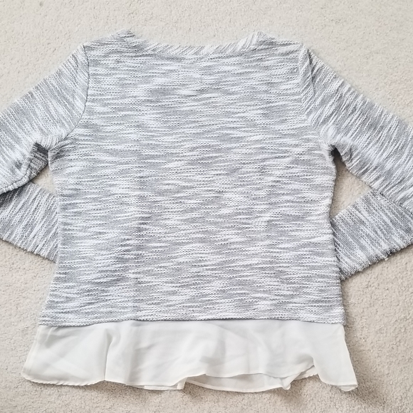 Maison Jules embellished top long sleeves XS - Picture 4 of 7